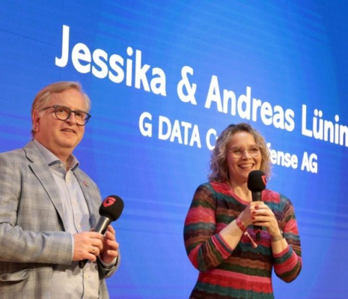 Andreas Lüning, Jessika Lüning (Foto: G DATA CyberDefense AG)
