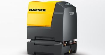 Kaeser i.Comp Tower T liefert geräuscharme, ölfreie Druckluft (Foto: KAESER KOMPRESSOREN SE)