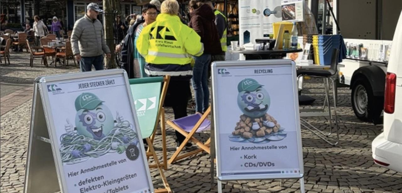 200 Akteure sammeln Elektroschrott bundesweit erfolgreich mit individuellen (Foto: KKA.)