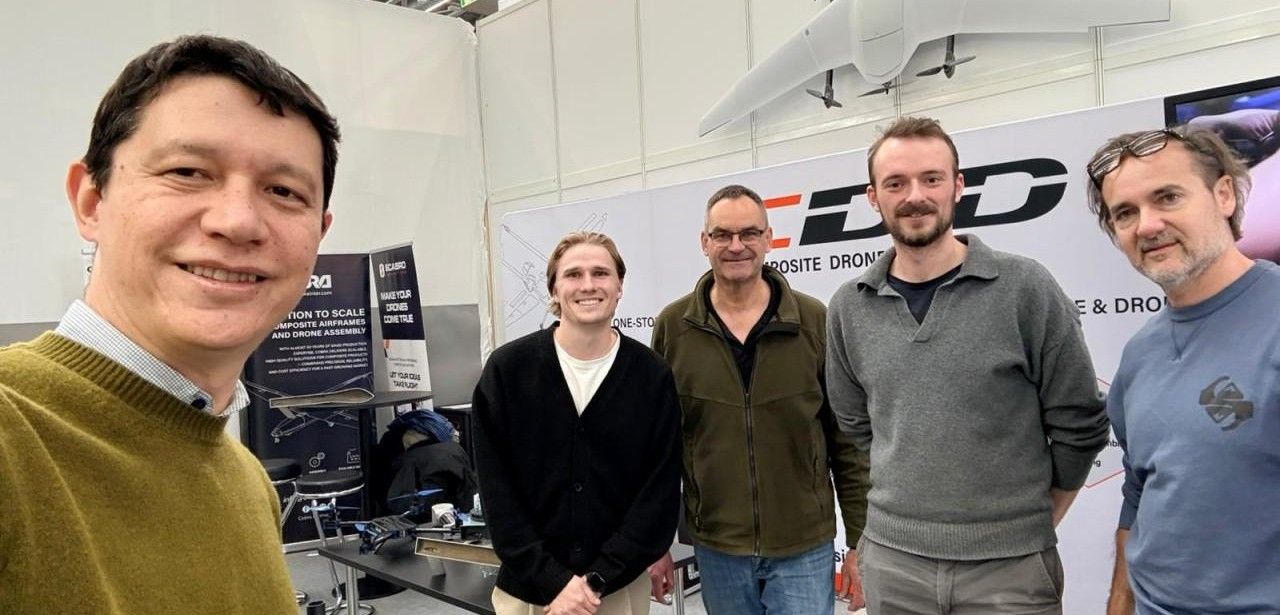 CG TEC und Partner präsentieren Leichtbau-Drohnen auf XPONENTIAL (Foto: CG TEC Carbon und Glasfasertechnik GmbH)