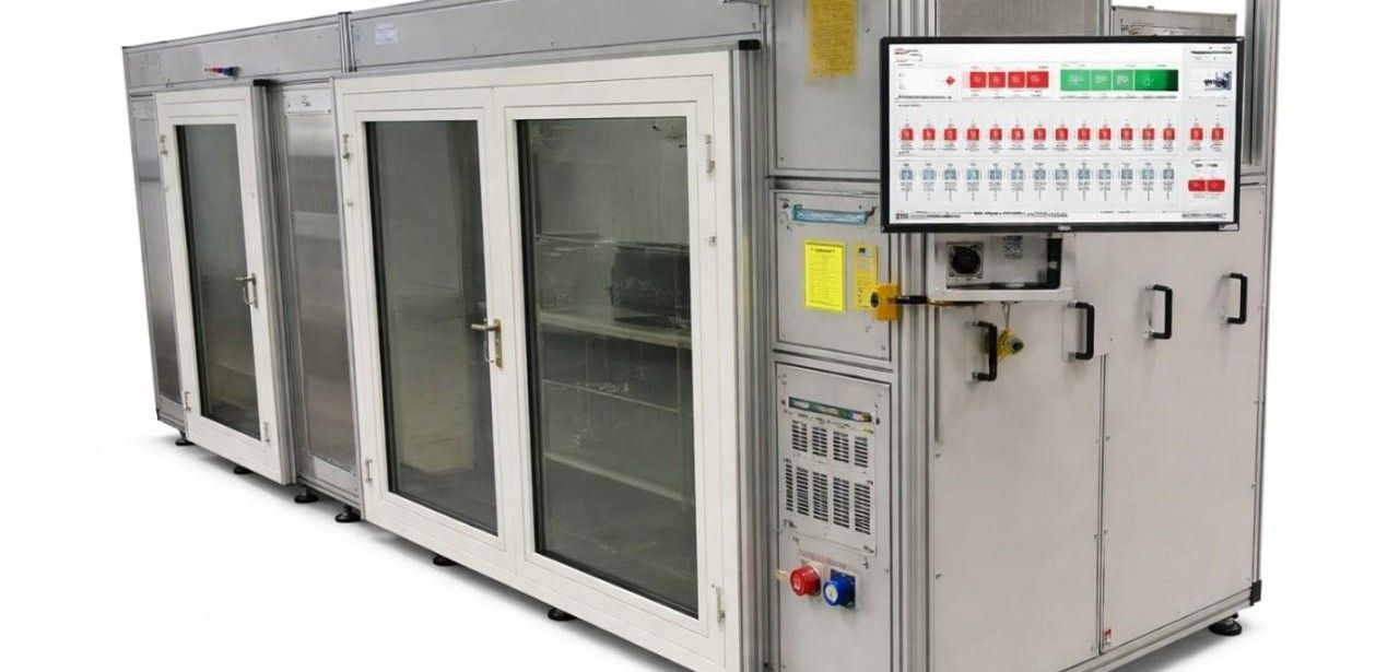 EMEC Prototyping und Prüflabor präsentieren feuerfeste Prüfkammer mit (Foto: emec prototyping GmbH)