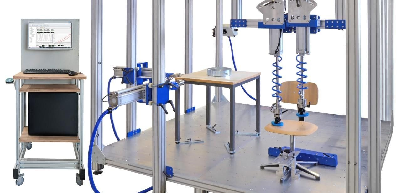 Modulares Prüfsystem Calmar pro.2 hochpräzise für Möbel- und (Foto: Hegewald & Peschke Meß- und Prüftechnik GmbH)