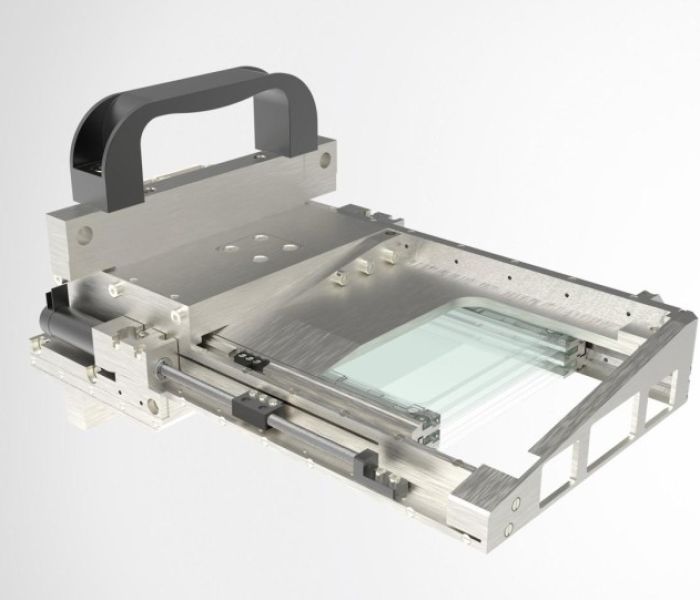 Ultrakompakte, hochpräzise Positionierlösung zur Wafer-Belichtung (Foto: Bild: Steinmeyer Gruppe)