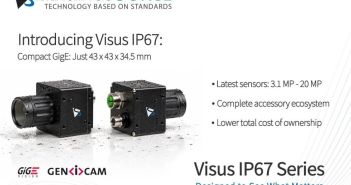Neue Visus IP67-Serie: kompakte, robuste GigE-Kameras für anspruchsvolle (Foto: The Imaging Source Europe GmbH)