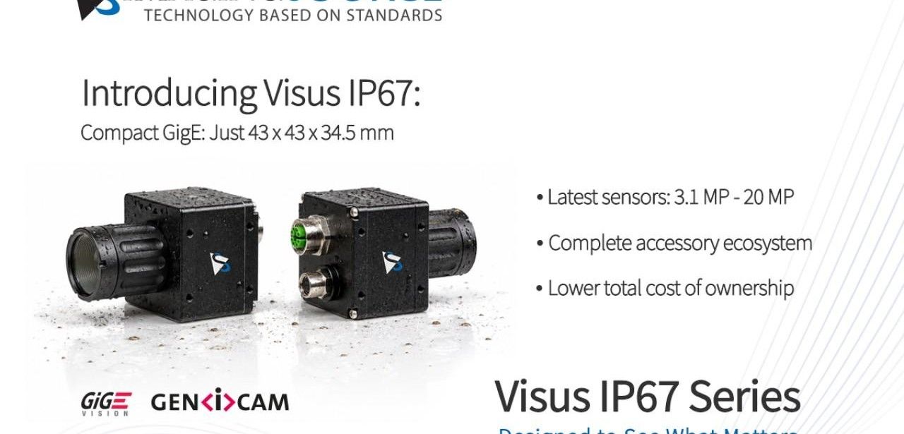 Neue Visus IP67-Serie: kompakte, robuste GigE-Kameras für anspruchsvolle (Foto: The Imaging Source Europe GmbH)